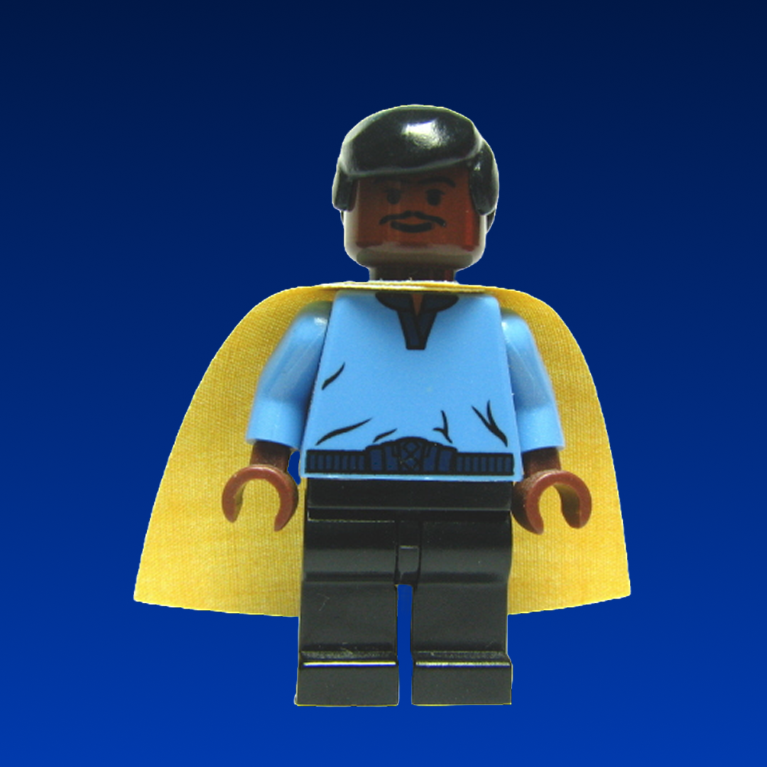 LEGO Star Wars Minifigure: Lando Calrissian, Cloud City Outfit (sw0105) (10123)