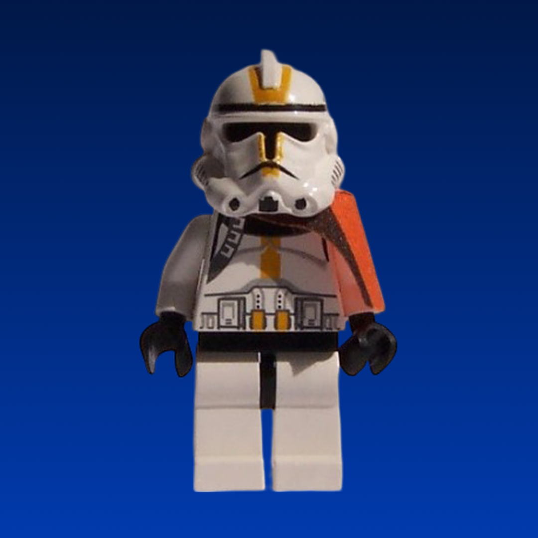 LEGO Star Wars Minifigure: Clone Trooper, 327th Star Corps (P2) (sw0128) (7261)