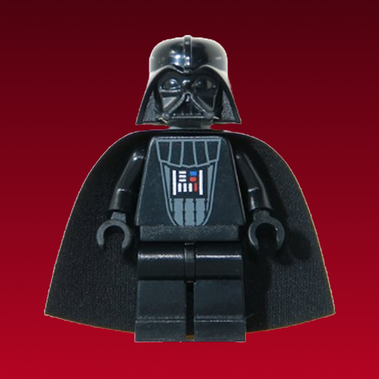 LEGO Star Wars Minifigure: Darth Vader (Light Gray Head) (sw0004) (10123)