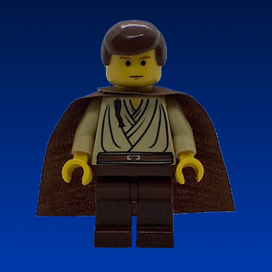 LEGO Star Wars Minifigure: Obi-Wan Kenobi (Young Braid Pattern) (sw0069) (7203)