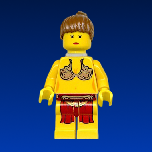 LEGO Star Wars Minifigure: Princess Leia - Jabba Slave, Yellow (sw0070) (4480)
