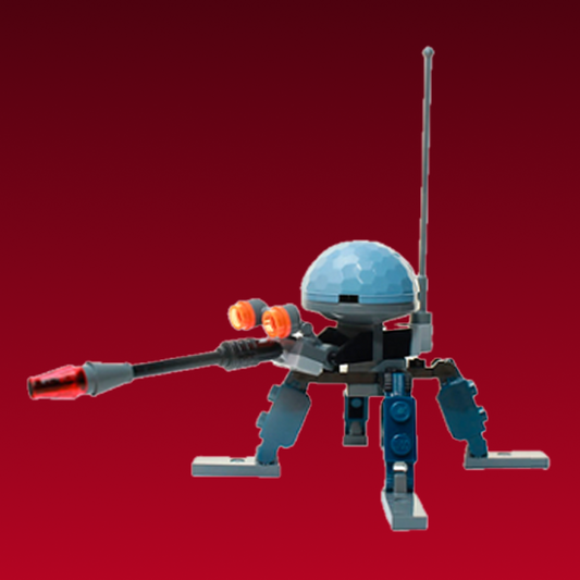 LEGO Star Wars Minifigure: Dwarf Spider Droid - Sand Blue Dome (sw0125) (7258)