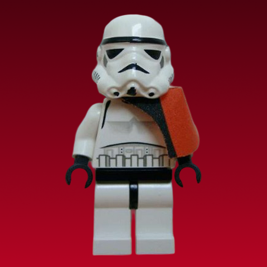 LEGO Star Wars Minifigure: Sandtrooper - Orange Pauldron (Solid) (sw0109) (4501)